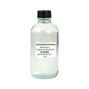 Watermelon Swirl (Woman) Body Oil 4 oz Fragrance All Natural Scent
